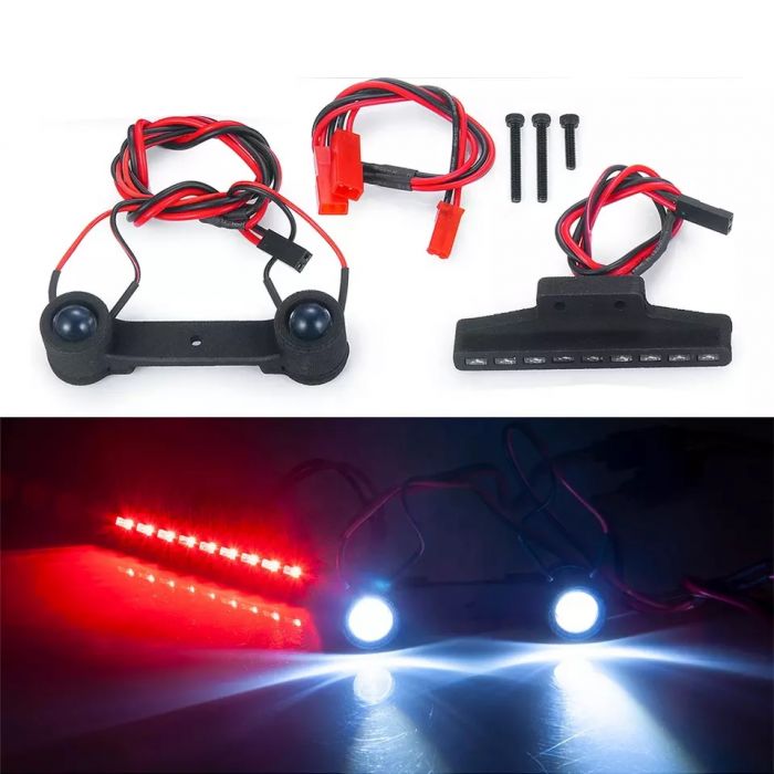 Powerhobby PHBTRX463 PARA 1/16 Traxxas E-Revo Luces LED delanteras y traseras