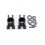 Powerhobby Aluminum Rear Axle Mount w Bearings FOR Traxxas Sledge Black