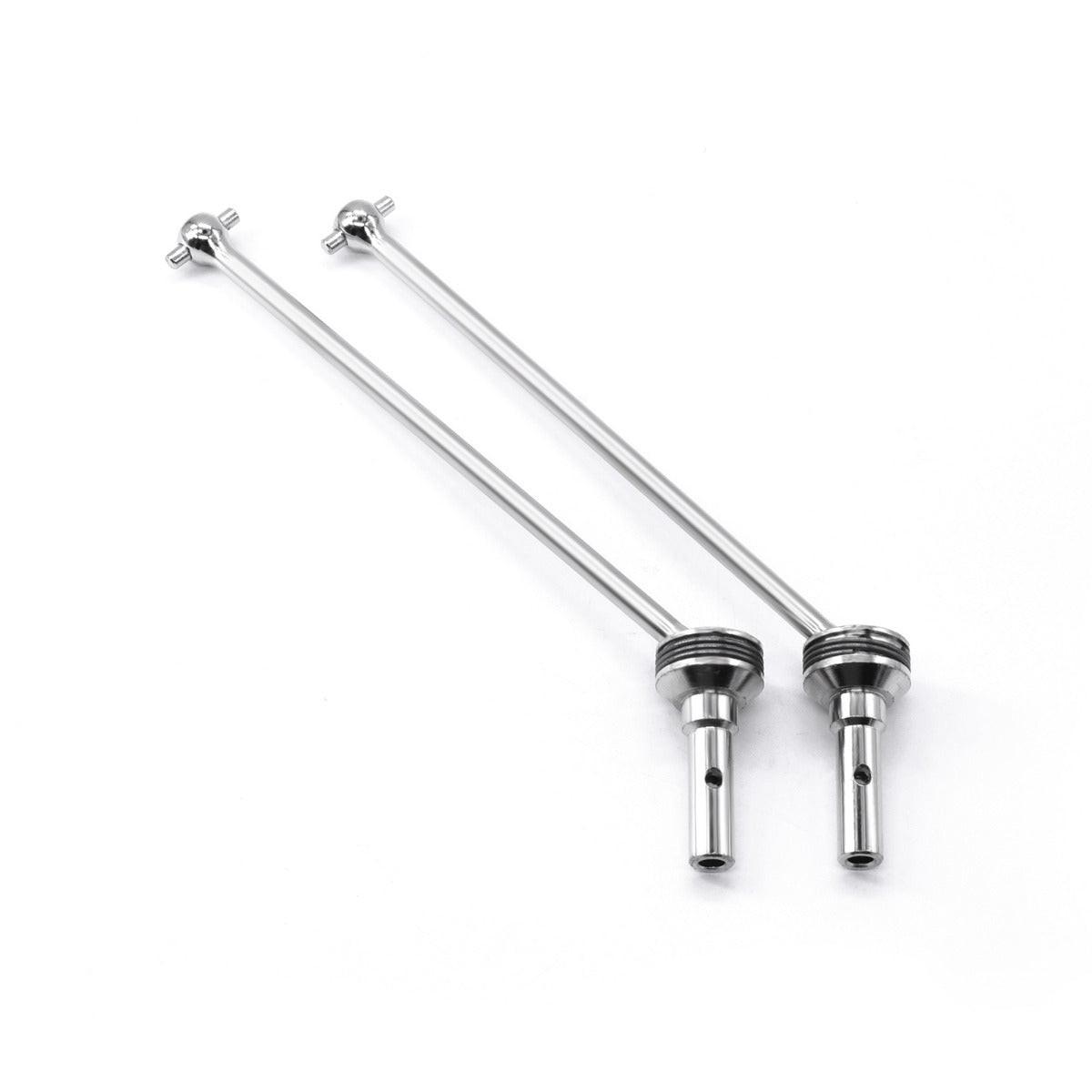 Powerhobby Front / Rear Hardened Steel CVD FOR Traxxas Sledge Silver