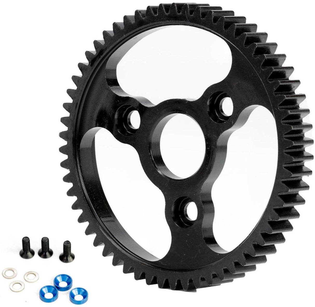 Powerhobby 57T 0.8 Hardened Steel Spur Gear FOR Traxxas Jato T-Maxx E-Revo Summit