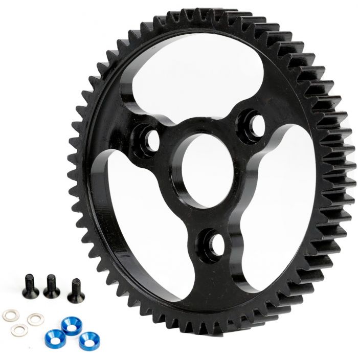 Powerhobby PHBTRX535 58T 0.8 Hardened Steel Spur Gear, for E-Revo, Jato, T-Maxx, Summit, Rally, Slash 4x4, Stampede 4x4