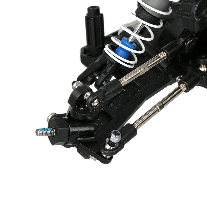Powerhobby FOR Traxxas Drag Slash CNC Aluminum Front Steering Knuckle Black