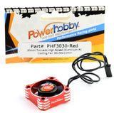 Powerhobby 30mm Aluminum Tornado High Speed HV RC Cooling Fan