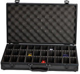 HO 1/64 Scale Diecast Slot Car Aluminum Carrying Case For AFX Auto World Hot Wheels