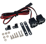 PowerHobby RC 2 Single LED Lights Headlights Spotlight for 1/10 1/8