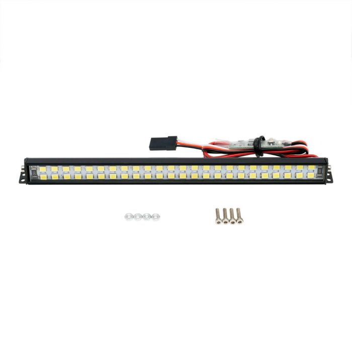 PowerHobby PHLight-012 147MM RC Double Row 48 LED Lightbar w/Controller for 1/10 1/8