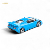 Mini-GT Bugatti EB110 Super Sport Blu Bugatti #890 1:64