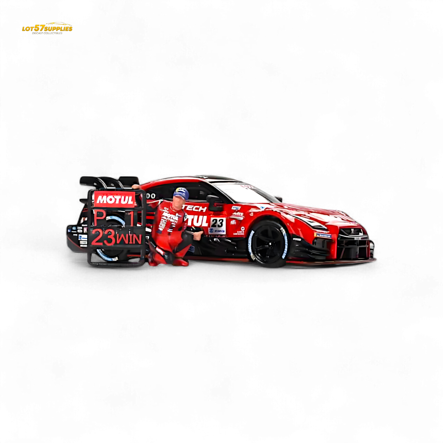Mini-GT Nissan GT-R Nismo #23 Motul Autech 2021 1:64