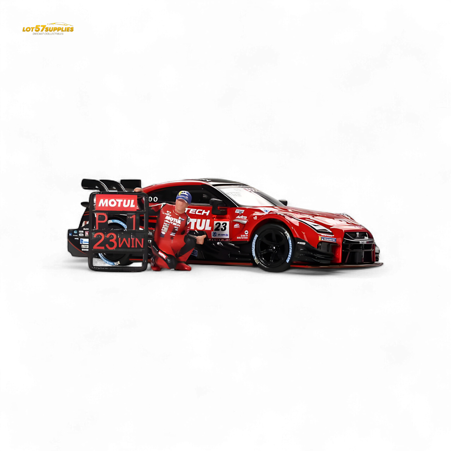 Mini-GT Nissan GT-R Nismo #23 Motul Autech 2021 1:64
