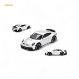 Mini-GT Porsche 911 Dakar Ice Gray Metallic 1:64