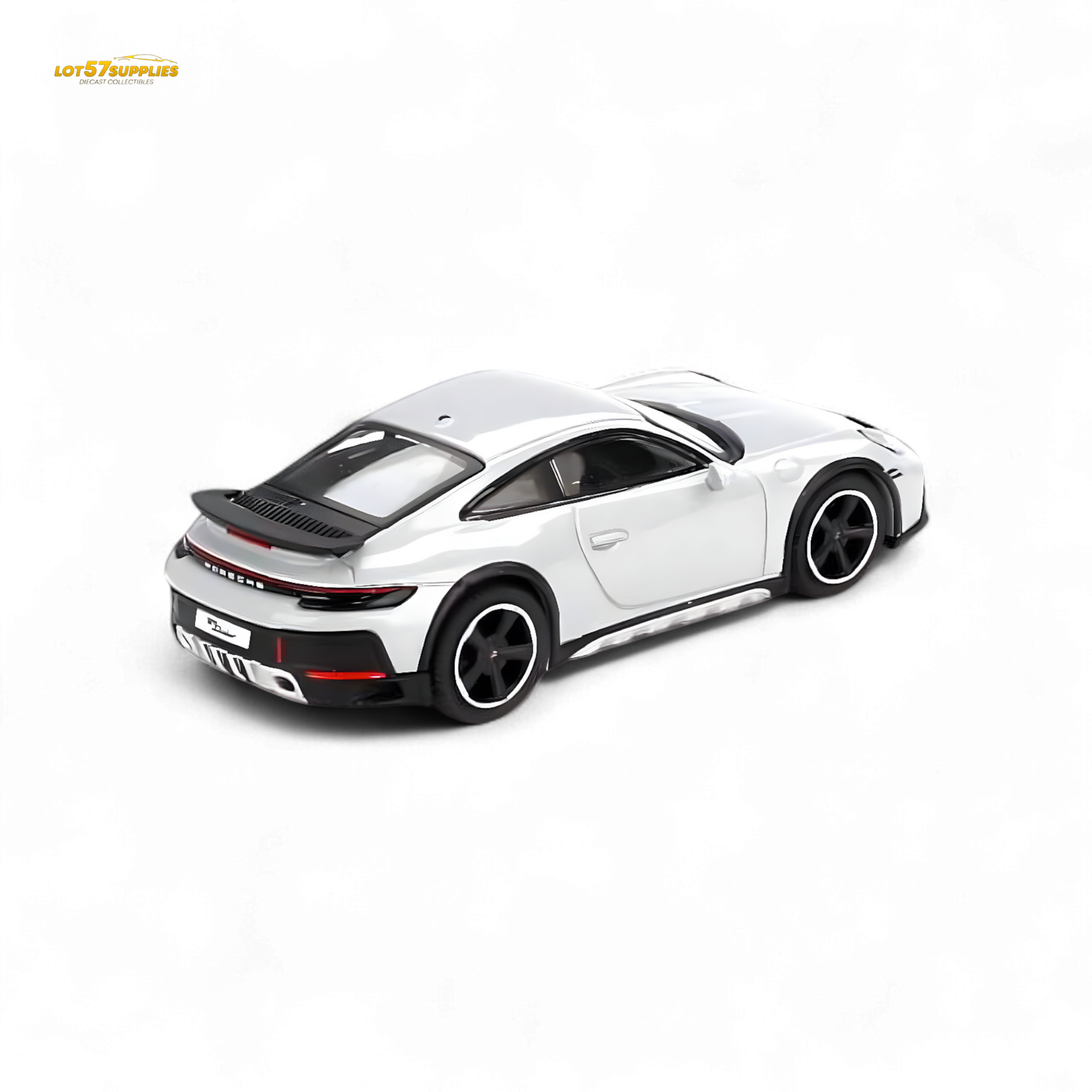 Mini-GT Porsche 911 Dakar Ice Gray Metallic 1:64