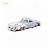 Mini GT x Kaido House Chevrolet Silverado Dually On Fire V2 1:64
