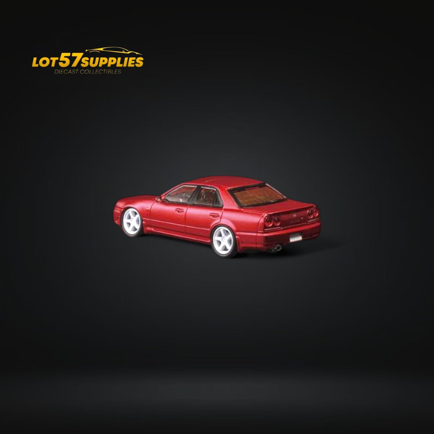 Mortal ER34 SKYLINE 25GT-t Red Ordinary 1:64