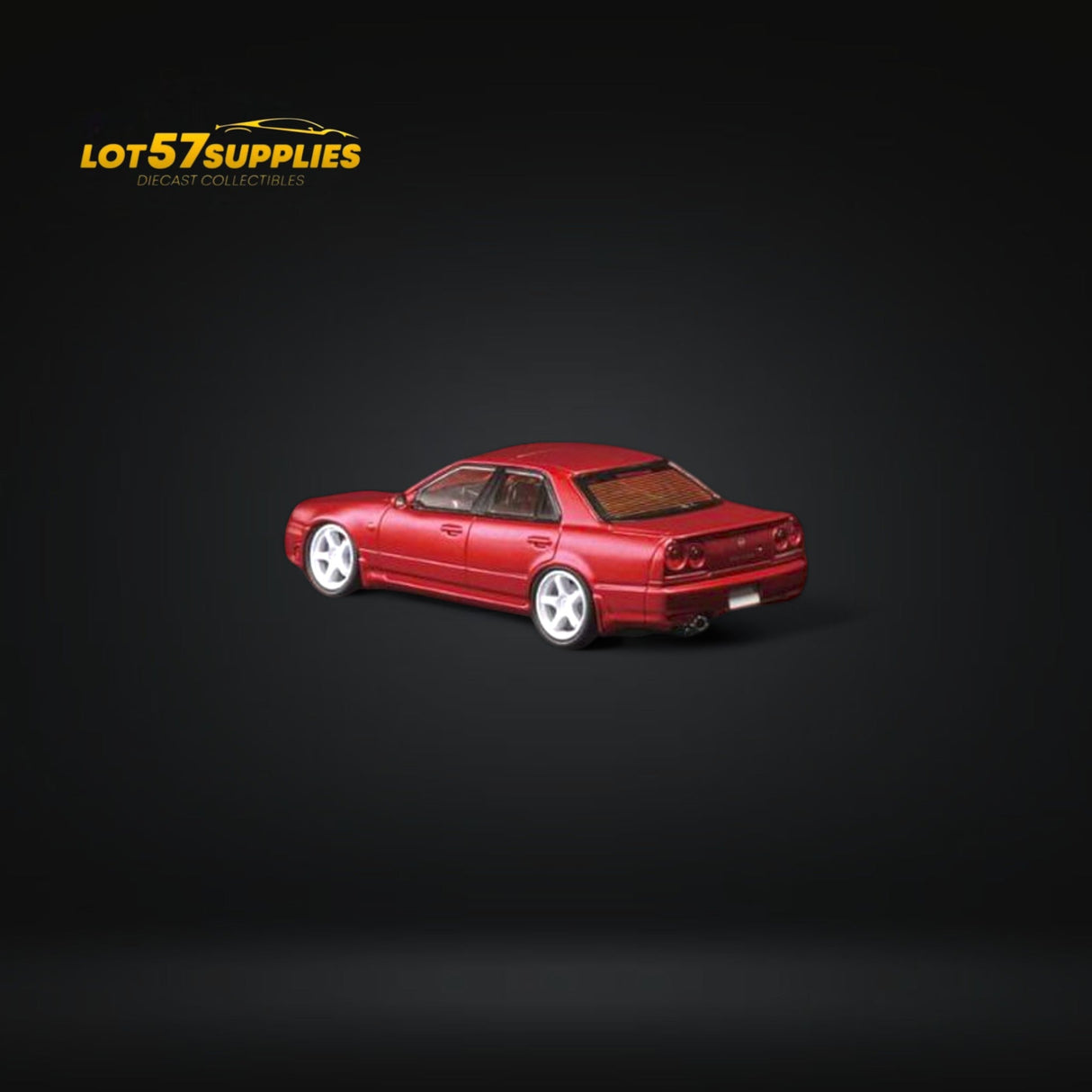 Mortal ER34 SKYLINE 25GT-t Red Ordinary 1:64