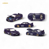 Mini GT Nissan Skyline GT-R R33 Purple 1:64