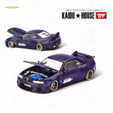 Mini GT Nissan Skyline GT-R R33 Purple 1:64
