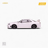 Car's Lounge Skyline GT-R R34 Z-TUNE Pearl White 1:64