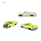 Mini GT x Kaido House Chevrolet Silverado FLO YELLOW 1:64