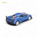 Mini-GT Chevrolet Corvette Z06 2023 Elkhart Lake Blue 1:64