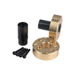 Powerhobby Axial RBX10 RYFT Aluminum Rear Lock Out w/ Brass Counter Weight 102g
