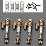Powerhobby Axial SCX24 C10 JLU Jeep Betty Aluminum Shocks Copper