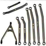 Powerhobby Axial SCX24 Jeep Gladiator Brass High Clearance Chassis Links