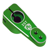 Powerhobby Aluminum Micro Servo Horn 25T Fits 59MG SX107 Reefs 99 Green