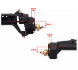 Powerhobby PHSCX24761 Axial SCX24 Front Rear Portal Axle Jeep C10 Bronco Deadbolt Crawler