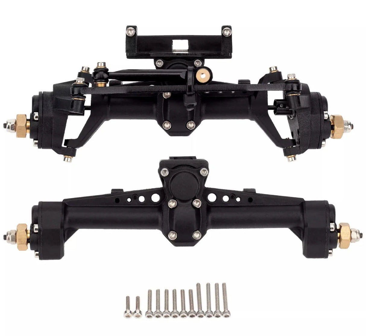 Powerhobby PHSCX24761 Axial SCX24 Front Rear Portal Axle Jeep C10 Bronco Deadbolt Crawler