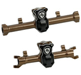 Powerhobby Aluminum Front Rear Axle Housing Axial SCX24 Jeep C10 Bronco Bronze