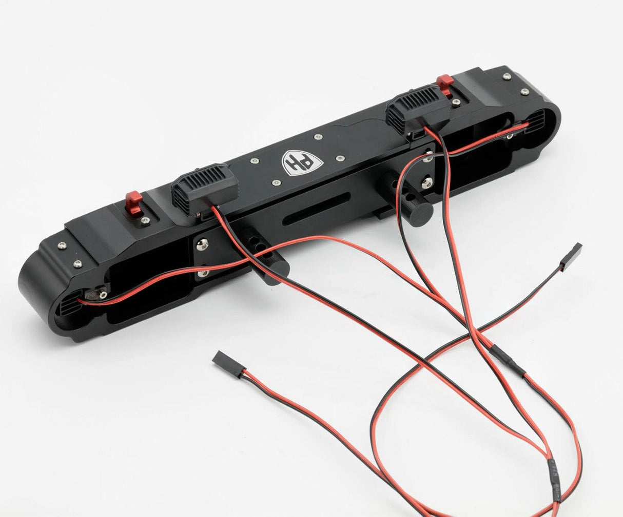 Powerhobby Axial SCX6 Jeep CNC Aluminum Front & Rear Bumpers with Lights