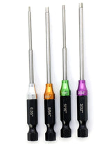 Powerhobby RC Hex Driver 1/4" Power Tool Tip Set Standard 0.05'' 1/16'' 5/64'' 3/32''