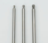 Powerhobby RC Ball End Hex Driver Tip 1/4" Power Tool Set Metric 2.0, 2.5, 3.0mm