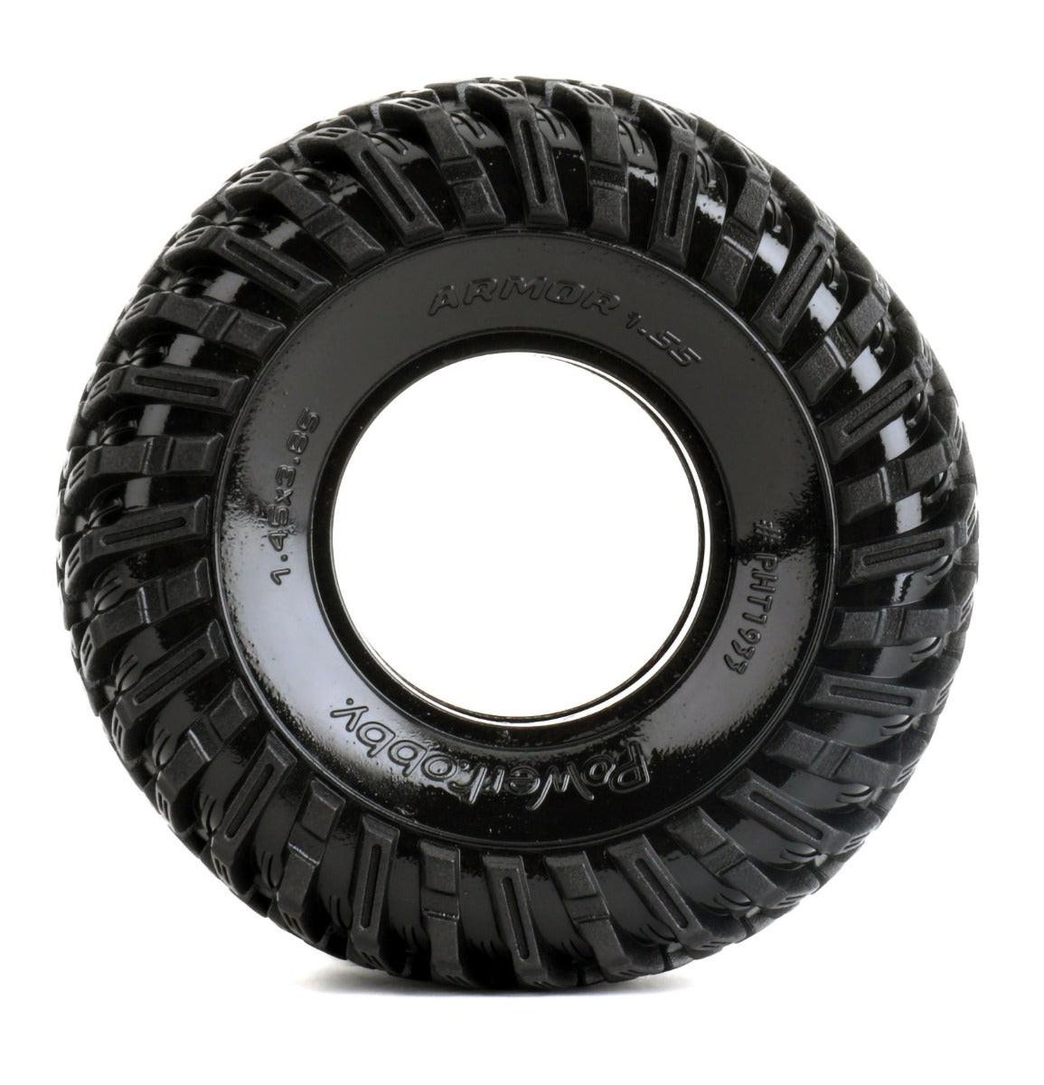 Powerhobby Armor 1.55 Crawler Tires with Dual Stage Soft and Medium Foams