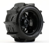 Powerhobby 1/10 Rooster 2.8 Belted Paddle Sand Snow Tires 12mm 14mm 17mm