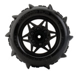 Powerhobby 1/10 Rooster 2.8 Belted Paddle Sand Snow Tires 12mm 14mm 17mm