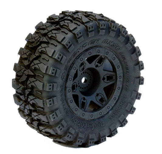 Powerhobby PHT2266-10 Defender 2.2 SCT Belted Tires Mounted FOR Slash 2WD Front