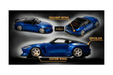 404ERROR Nissan 400Z Candy Blue 1:64 Resin Model