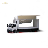 MicroTurbo Hino 300 Custom Wing Truck 1:64