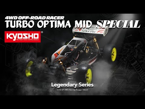 Kyosho Turbo Optima Mid Special 1/10 4WD Electric Off-Road Buggy Racer Kit