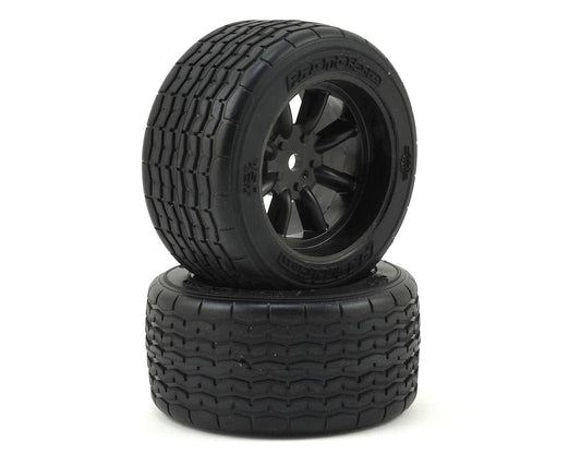 Protoform 10139-18 Neumático trasero premontado Vintage Racing (2) (31 mm) (negro)