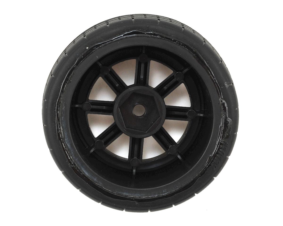 Protoform 10139-18 Vintage Racing Pre-Mounted Rear Tire (2) (31mm) (Black)