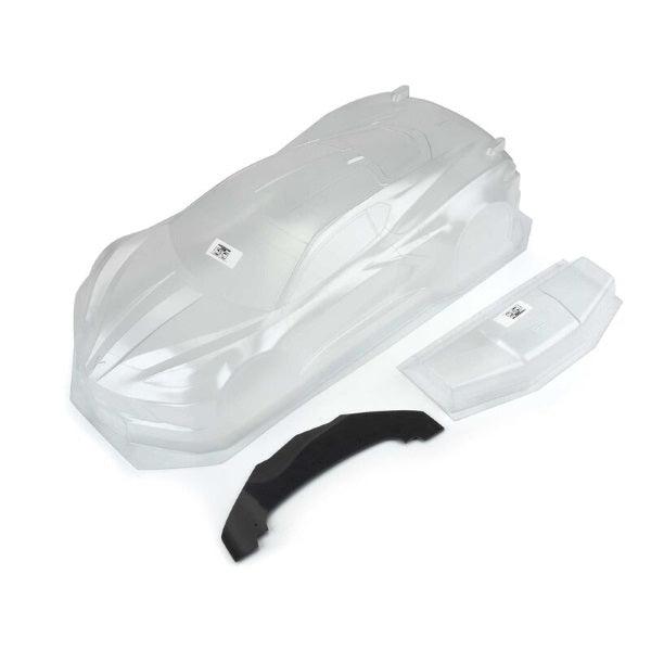 Protoform 1577-00 Arrma Felony & Infraction Corvette C8 Clear Body