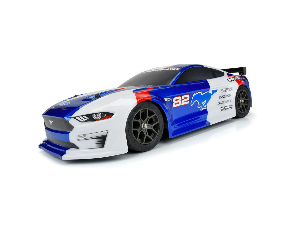PROTOFORM PRM158213 1/8 2021 Ford Mustang Painted Body (Blue): Vendetta & Infraction 3S