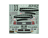 Protoform PRM159400 1970 Plymouth Barracuda Vintage Racing "VTA Class" Body (Clear)