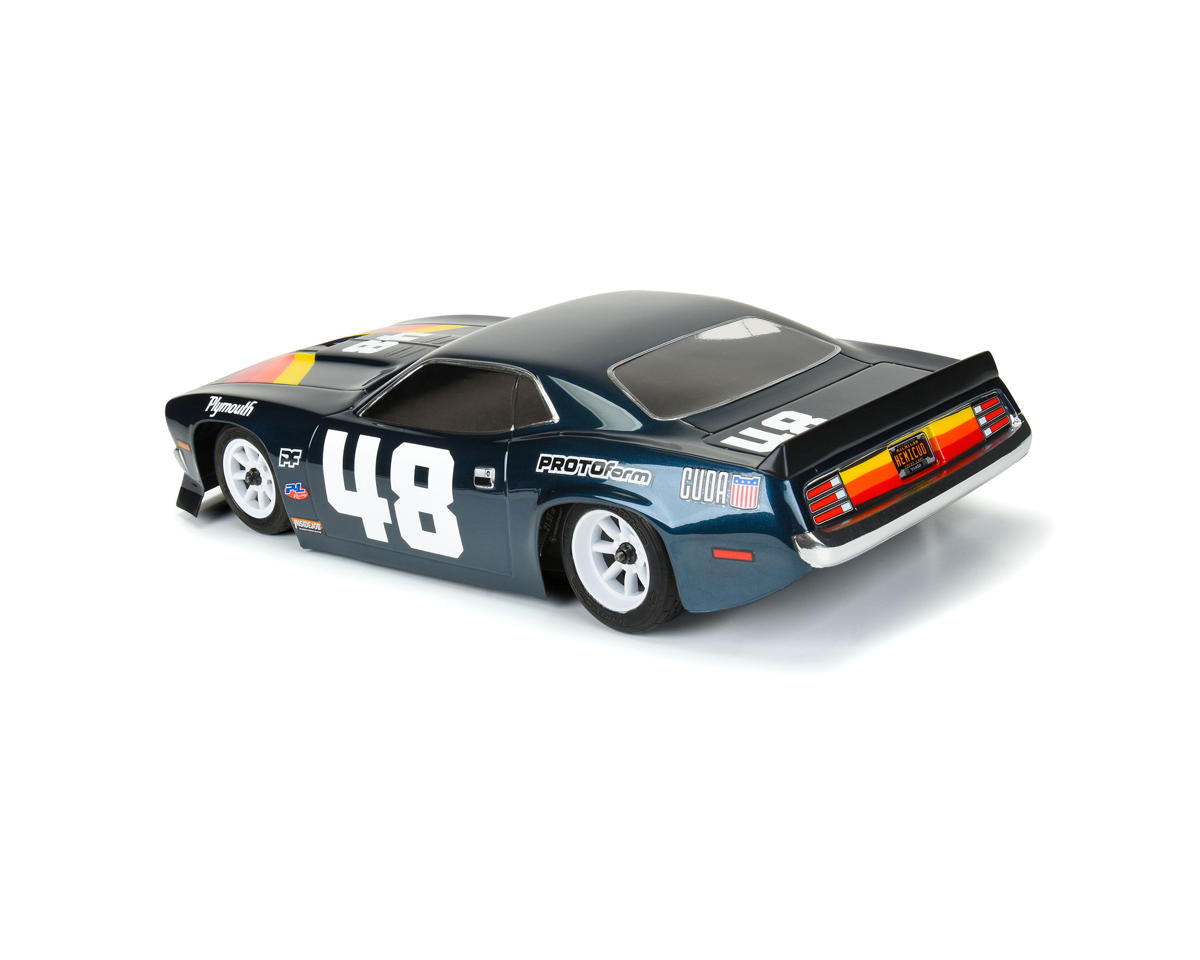 Protoform PRM159400 1970 Plymouth Barracuda Vintage Racing "VTA Class" Body (Clear)