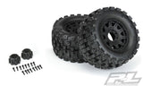 Pro-Line Badlands MX38 HP Belted 3.8" Pre-Mounted Truck Tires (Black) (M2)
