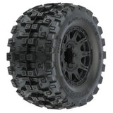 Pro-Line Badlands MX38 HP Belted 3.8" Pre-Mounted Truck Tires (Black) (M2)