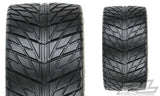 Pro-Line Street Fighter HP 3.8" Street Belted Tire Mounted For MT Mounted