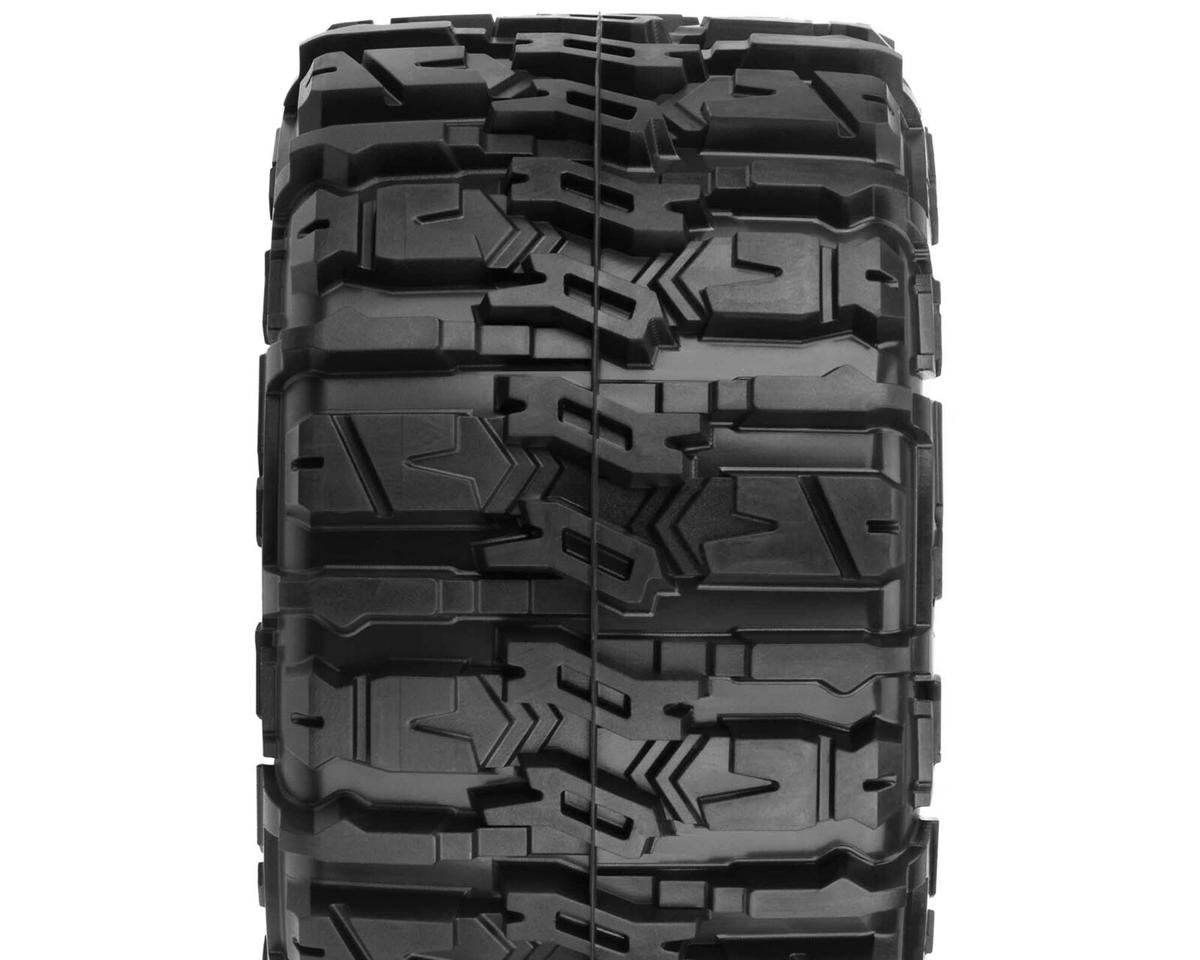 Pro-Line 10168-10 Trencher HP Belted 2.8" Pre-Mounted Truck Tires (M2) (2) (Black) w/Raid Rear Wheels